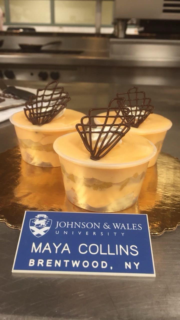 Mini Trifle Cups with Chocolate Lattice