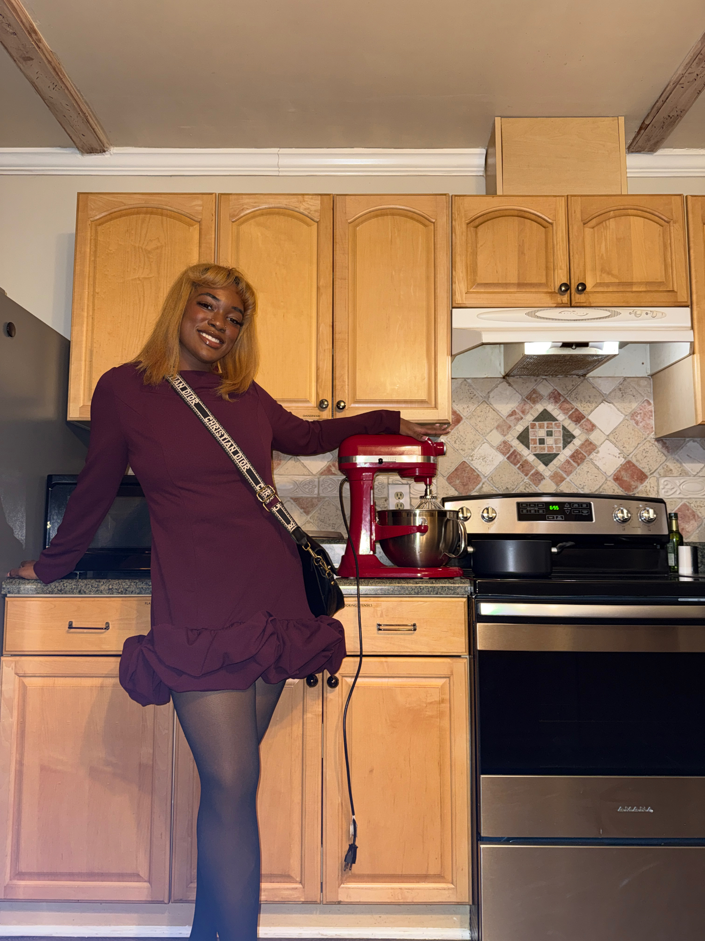 Chef Maya in her kitchen