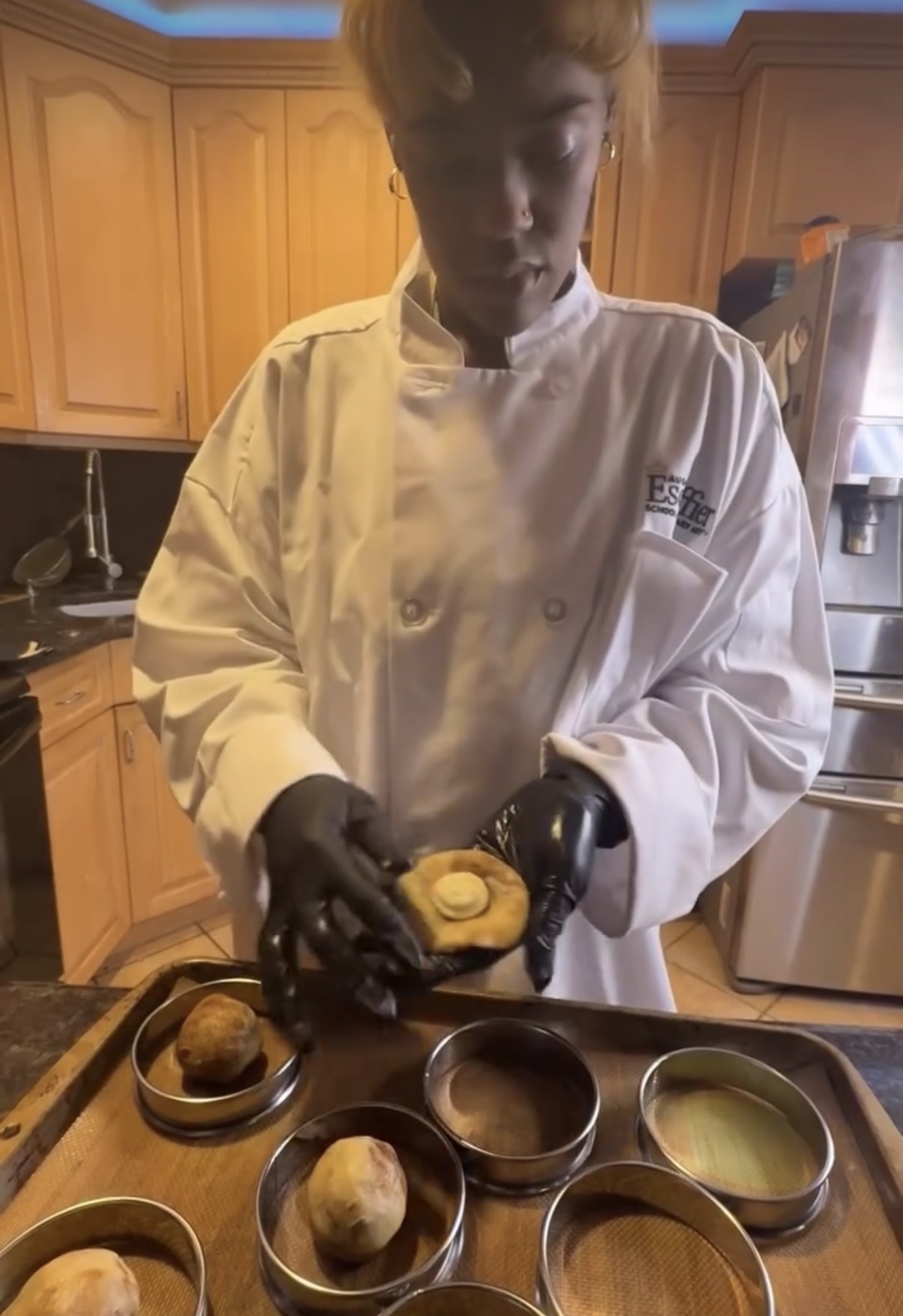 Chef Maya in her kitchen